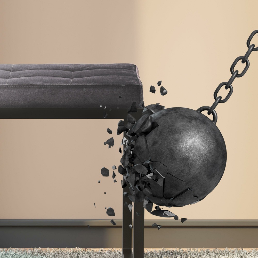 Banc barci b velours