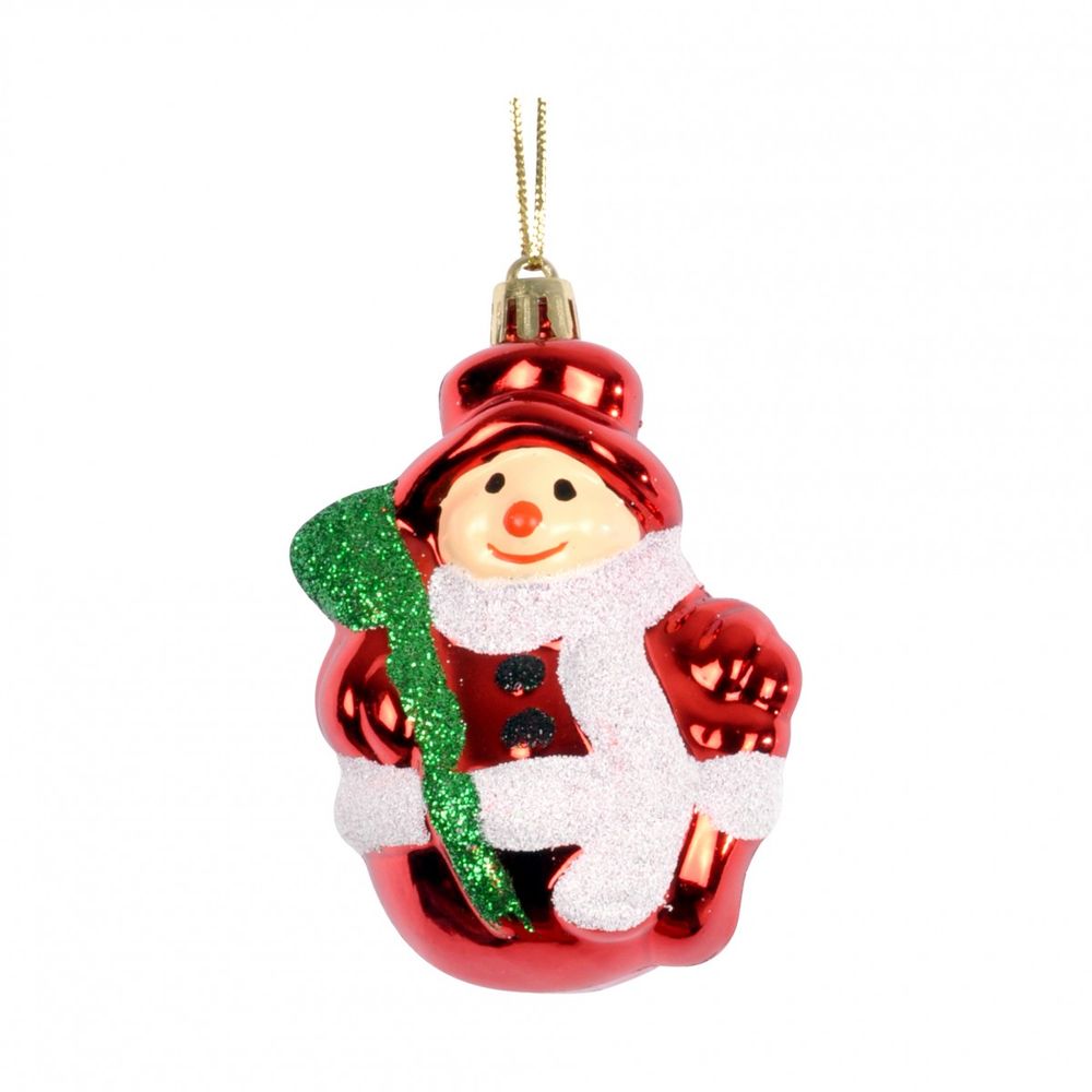 Boule de noël bonhomme de neige