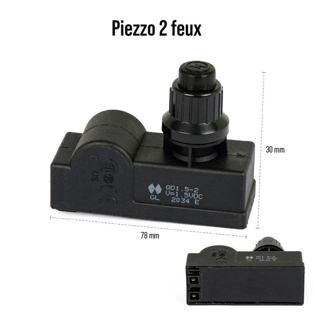 Bouton allumage piezzo 4f