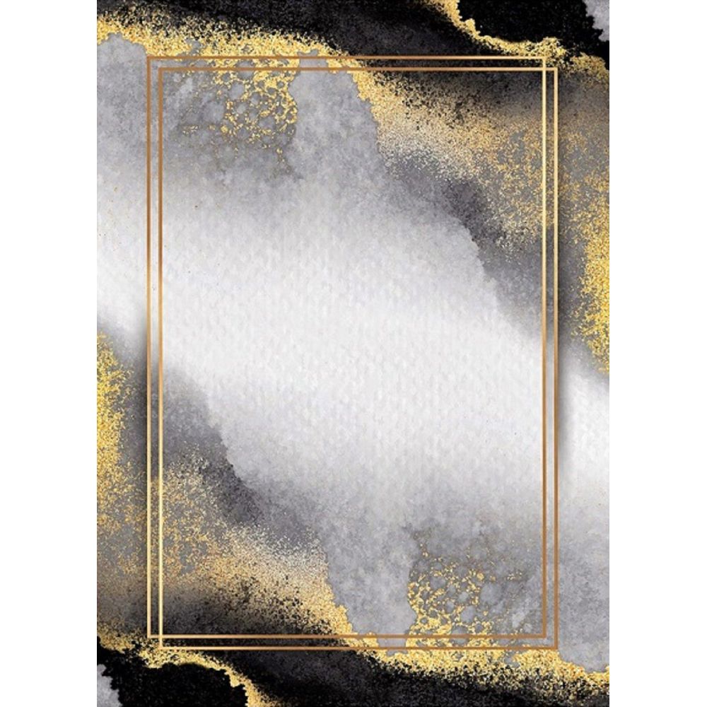 Tapis d'intérieur gold 120 x 180 cm - blanc