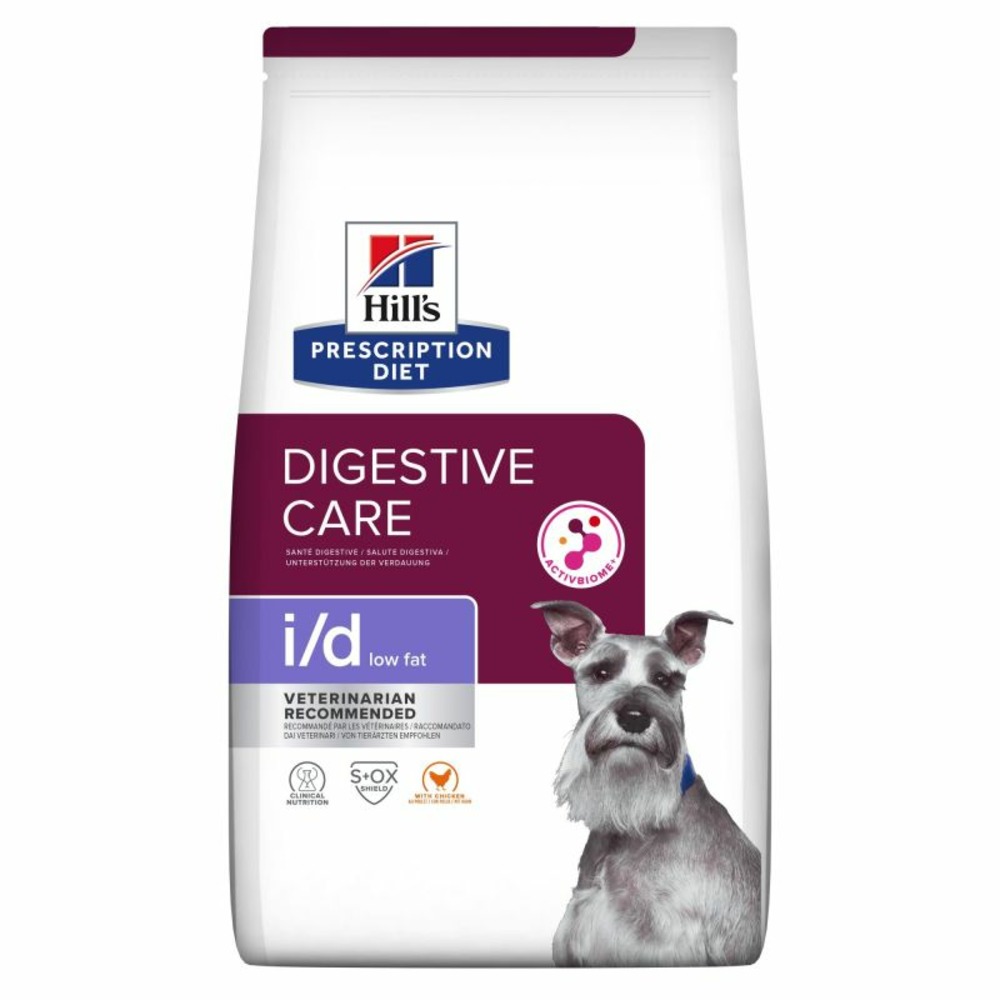 Croquettes chien adult prescription diets i/d low fat - hill's 1,5 kg