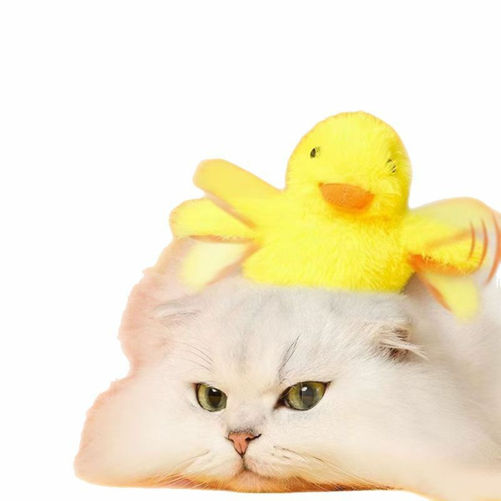 Jouet interactif électrique dtopbuyage pour chats (canard)