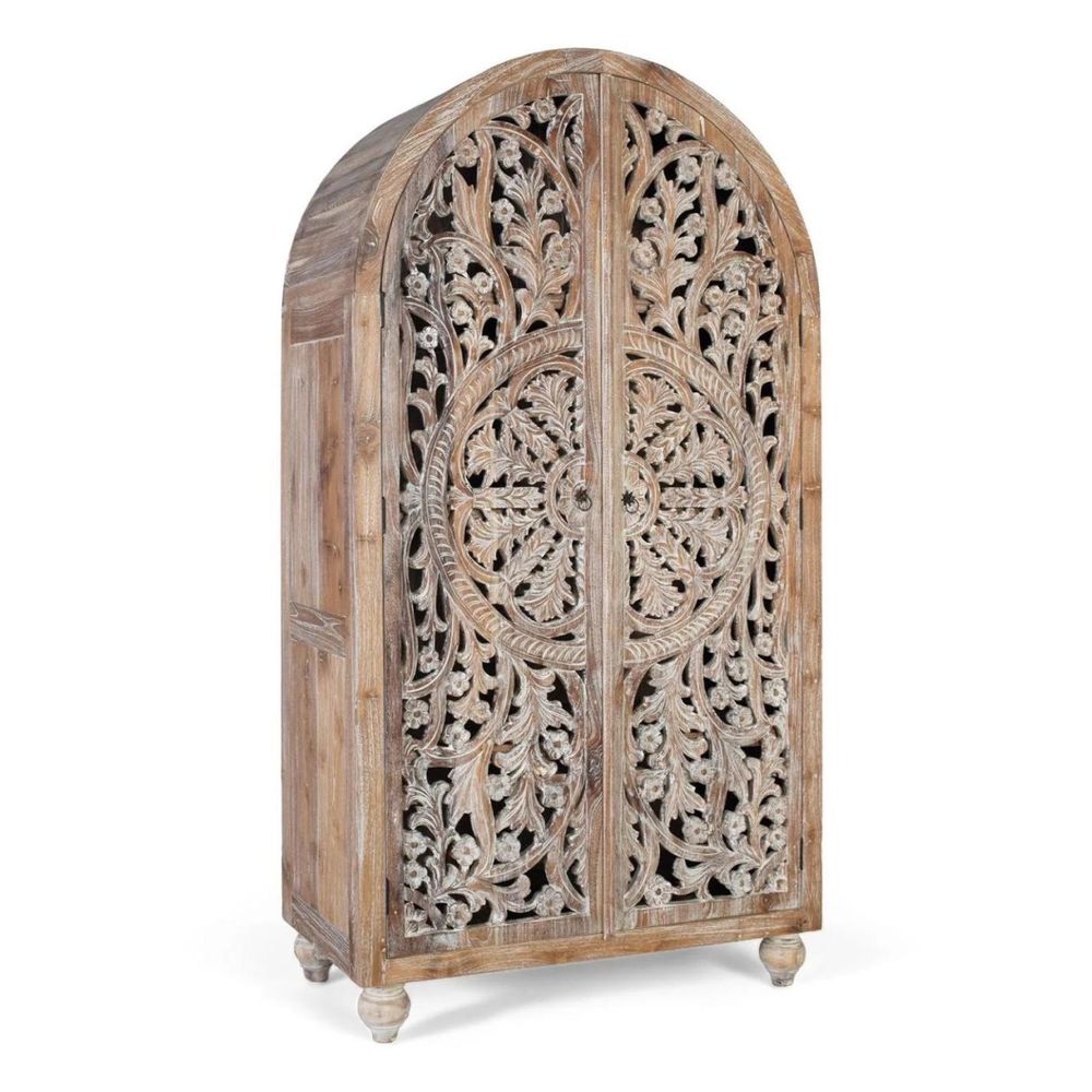 Armoire bois marron - décoration d'autrefois