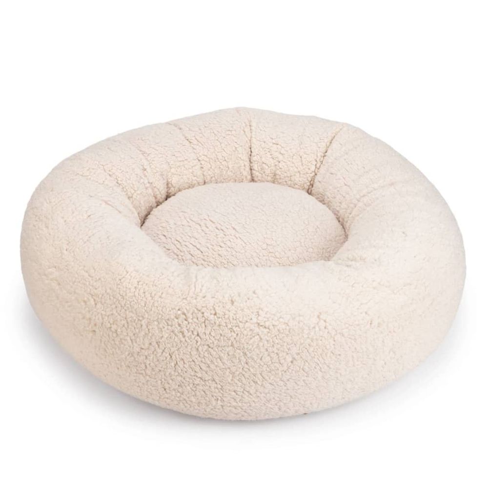Lit pour chien mousse à mémoire de forme jaxx 60x25 cm beige