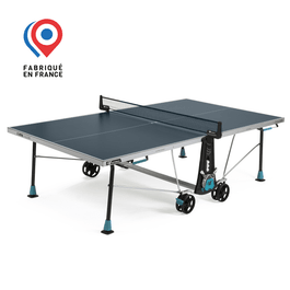 Housse De Table De Ping-pong Extérieur – 165x70x185 Cm, Tissu Oxford 210D Imperméable | Avec Clips Et Cordon Coupe-vent, Sac De Rangement