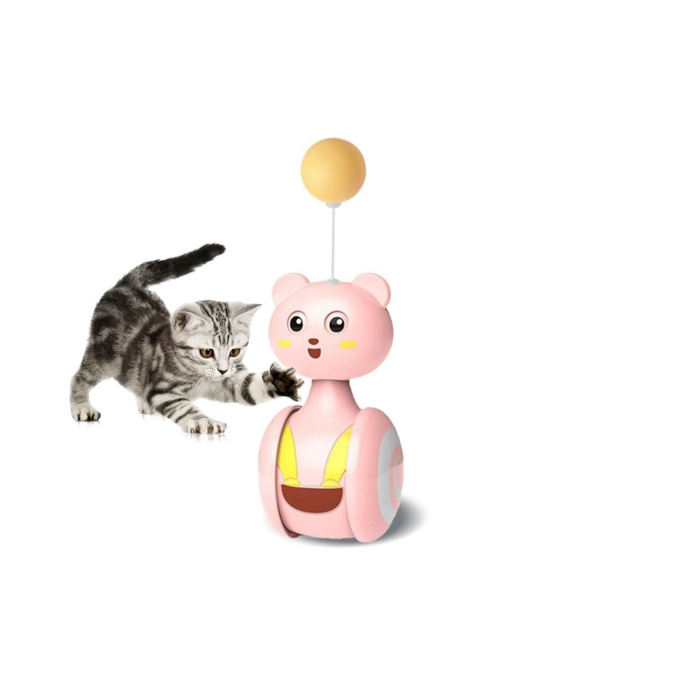 Balançoire interactive chat - jeu d'équilibre amusant