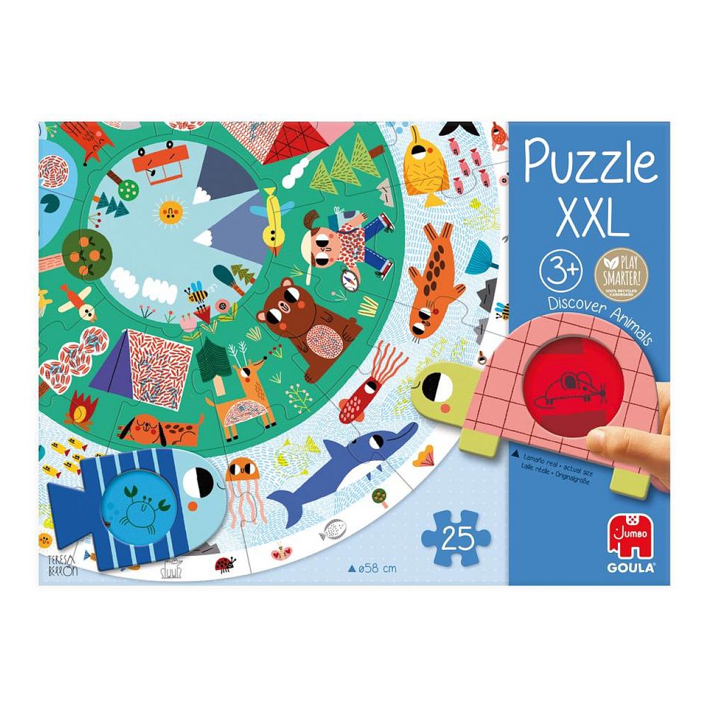 Puzzle de recherche xxl les animaux