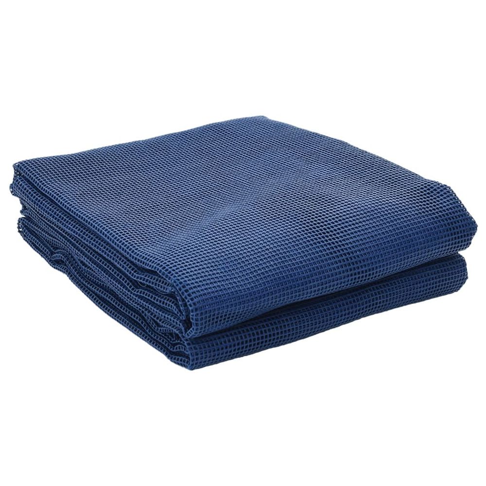 Tapis de tente bleu 6x2,5 m