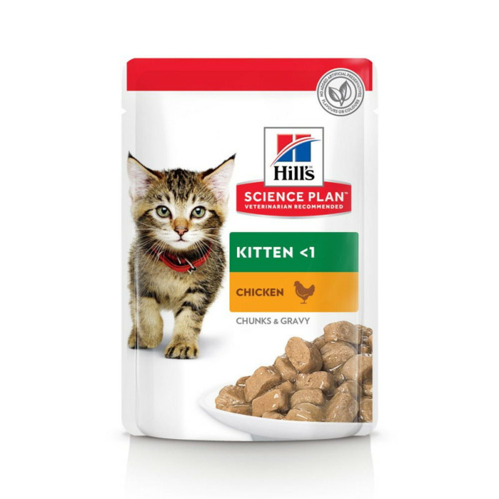 Patee chat science plan kitten mixte - hill's 12*85 g