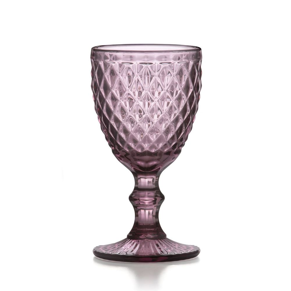 Diamond pourpre - 6 verres à pied 20 cl