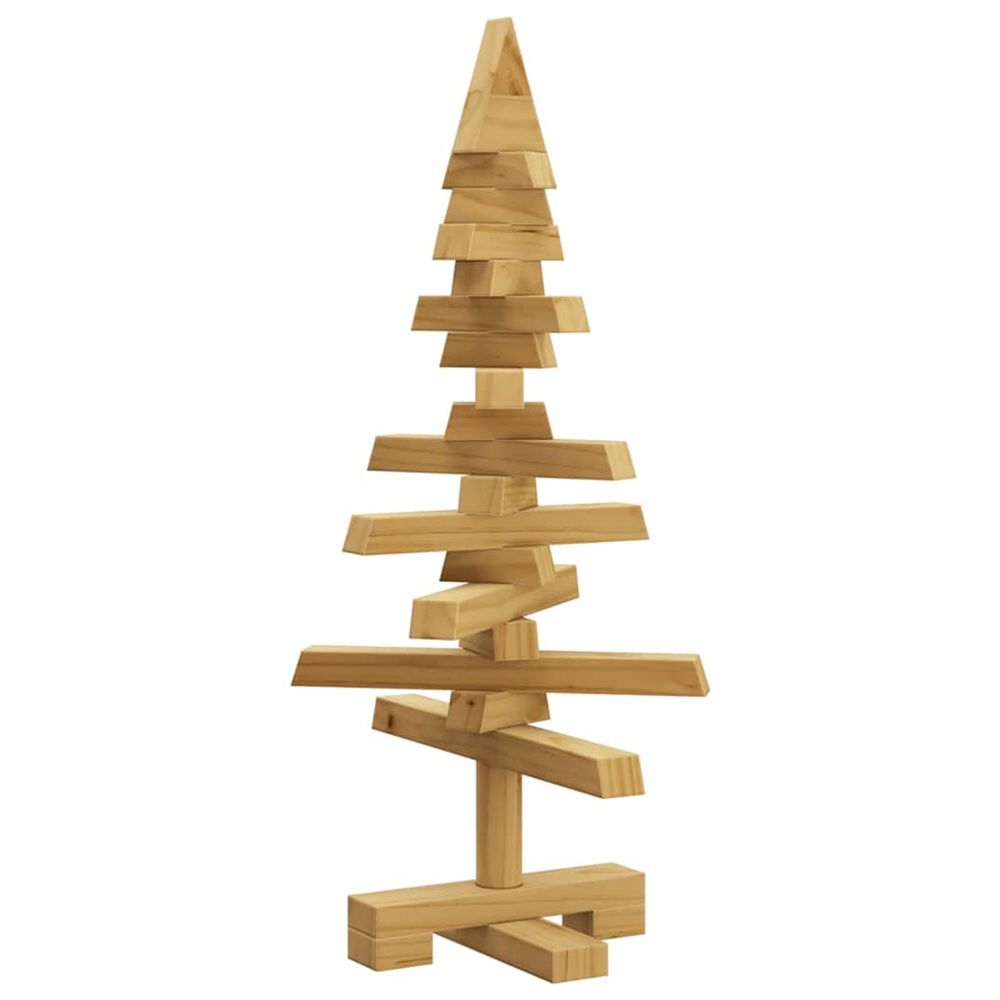 Arbre de noël en bois kotka bois de pin massif