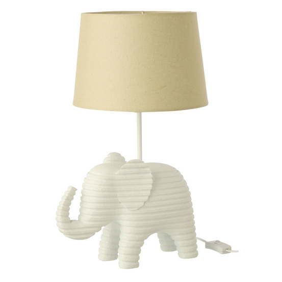 Lampe à poser en résine