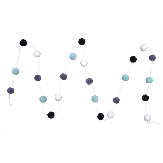 Guirlande 24 pompons