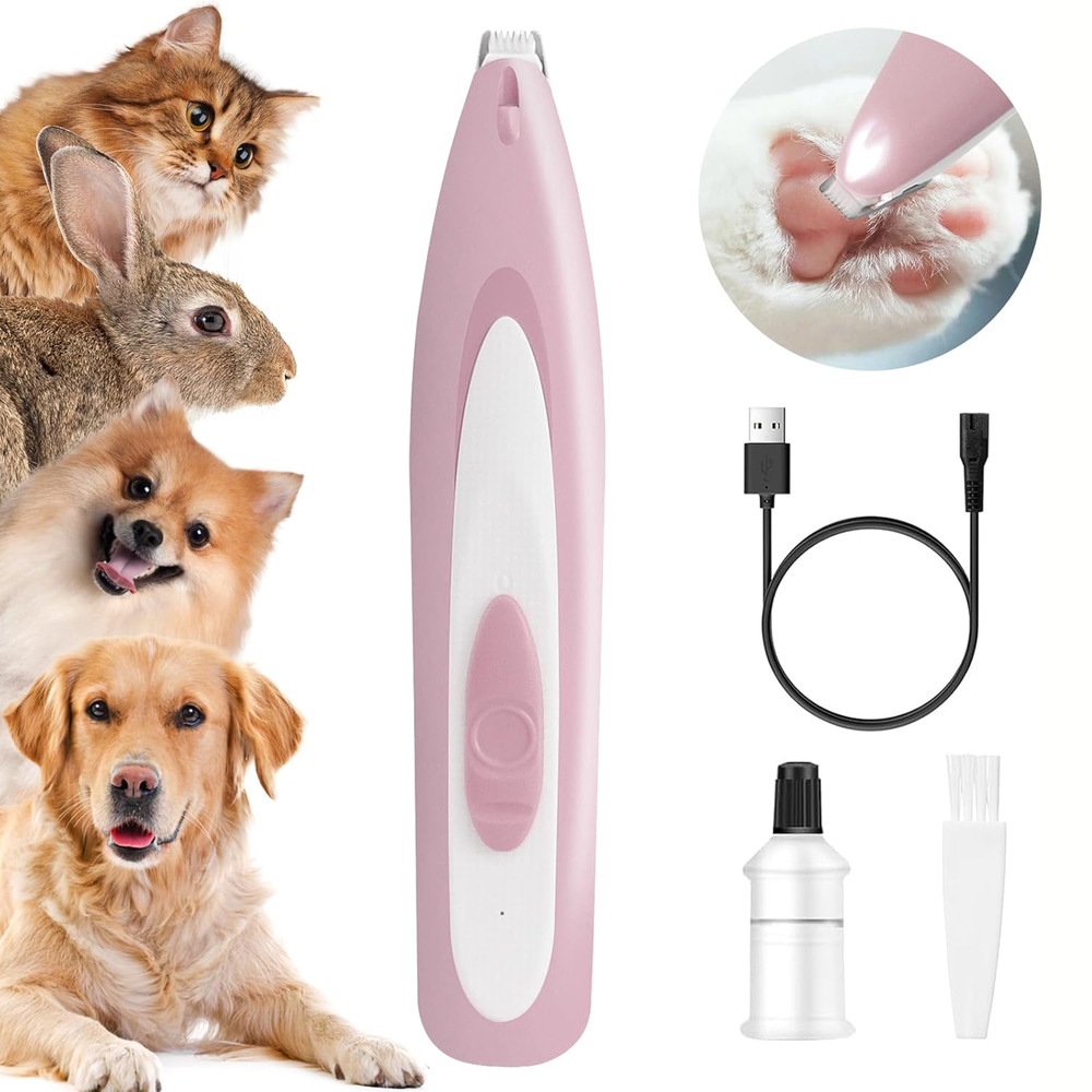 Dtopbuyage tondeuse pour chien rasoir pour chiens chat faible bruit