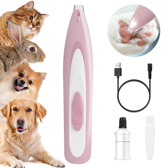 Dtopbuyage tondeuse pour chien rasoir pour chiens chat faible bruit