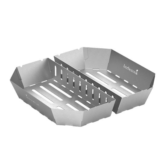 Paniers à charbon de bois pour barbecue magnus