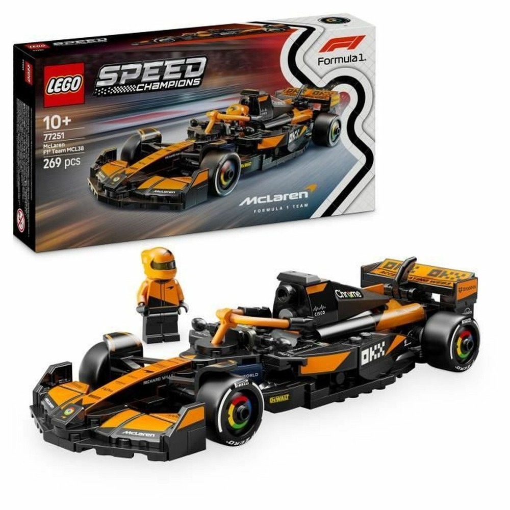 Lego speed champions voiture f1 mclaren team mcl38
