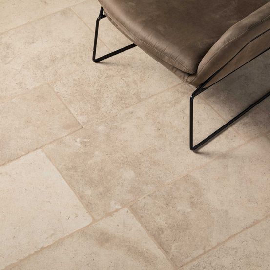 Dallage pierre de bourgogne semond doré long. Libre x30-40x1,5 cm - intérieur et extérieur (lot de 1 m²) - ro'ma nature