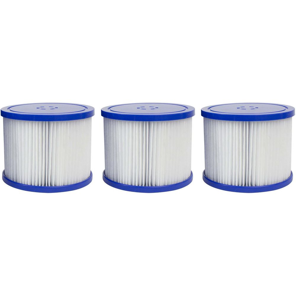 Lot de 3 cartouches de filtration pour spa gonflable