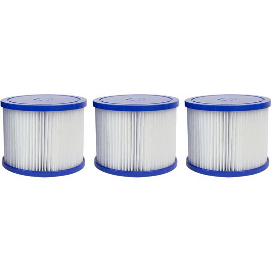 Lot de 3 cartouches de filtration pour spa gonflable