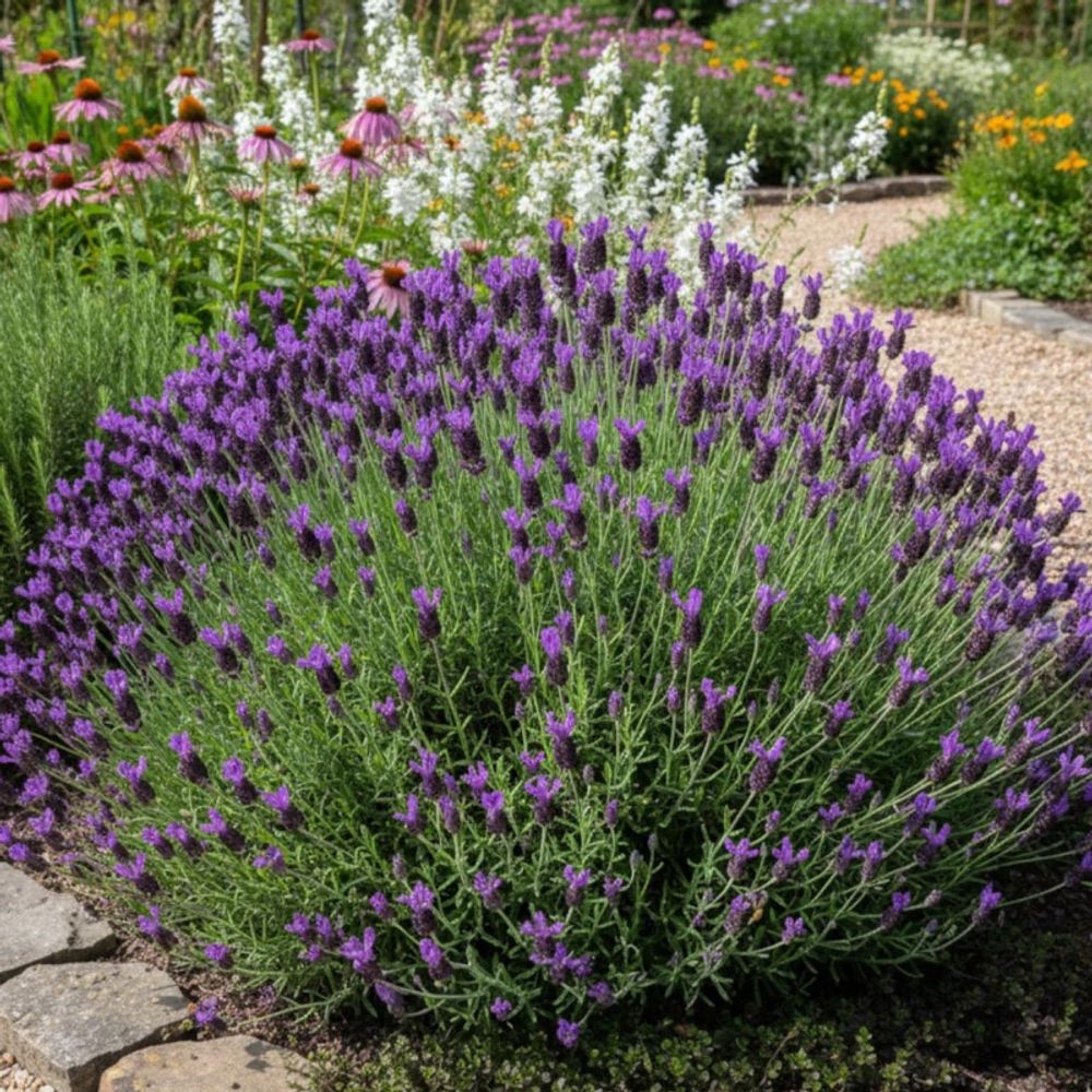 Lavande papillon magical® posy purple 'kolmapopu' godet - 5/20 cm