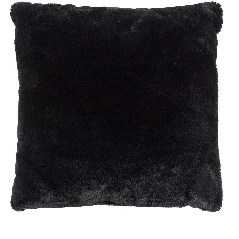 Coussin imitation fourrure 40 x 40 cm opulence