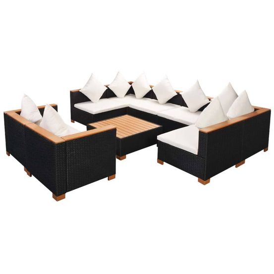 VIDAXL SALON DE JARDIN 9 27-(917471)