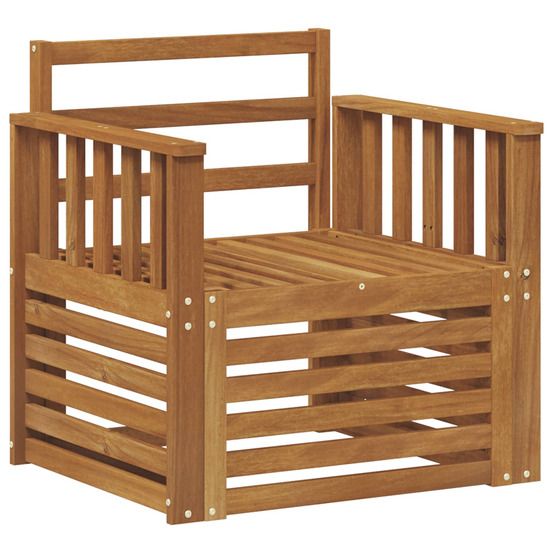 Ensemble de canapés d'extérieur bois d'acacia massif