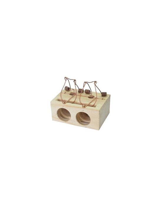 Piège à souris 2 grands entrees 15x9.3x7cm (blisters 1 unit.)