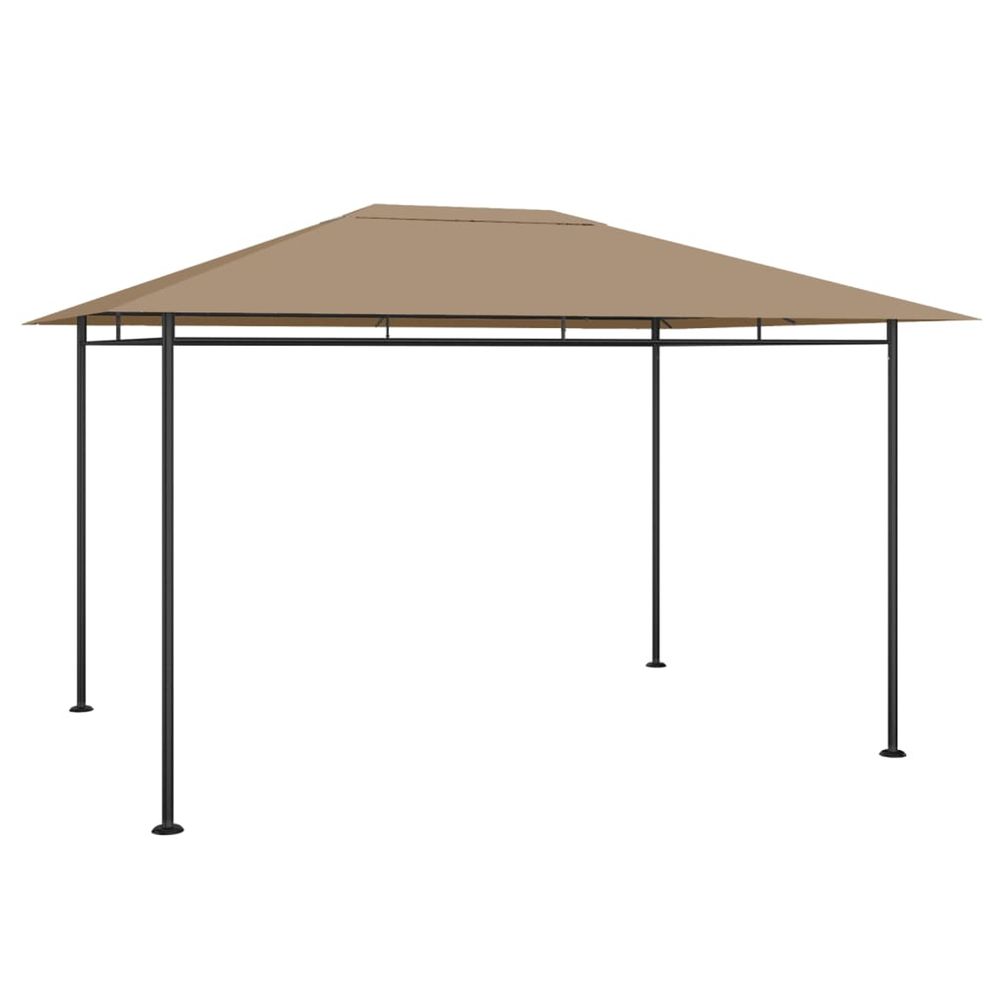 Belvédère 384x281x270 cm taupe 180 g/m²