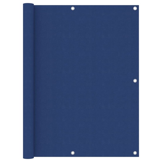 Écran de balcon bleu 120x400 cm tissu oxford