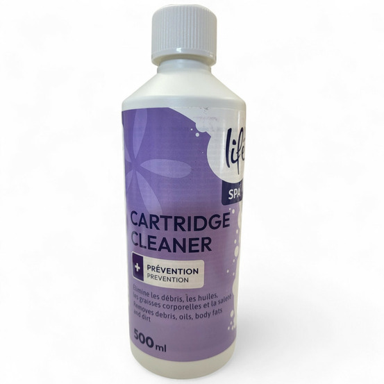 Nettoyant pour cartouche de filtration piscine ou de spa 500ml