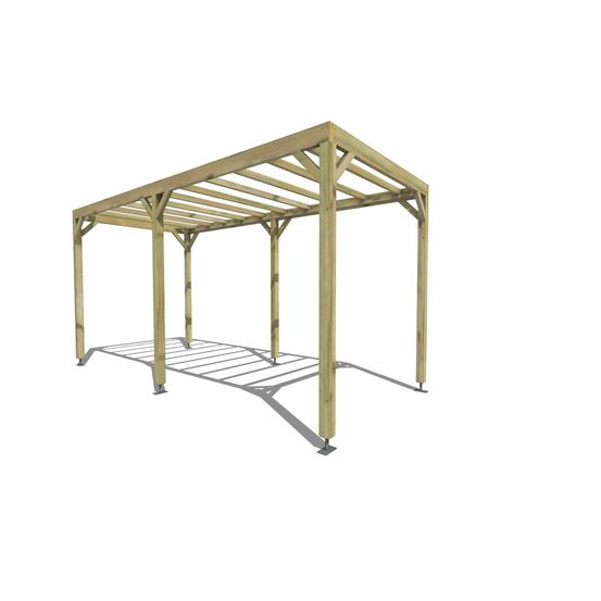 Pergola bois • 2m x 5m • indépendante • sens largeur • livraison comprise