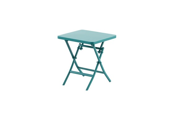 Table d'appoint de jardin greensboro 40x40cm vert opale