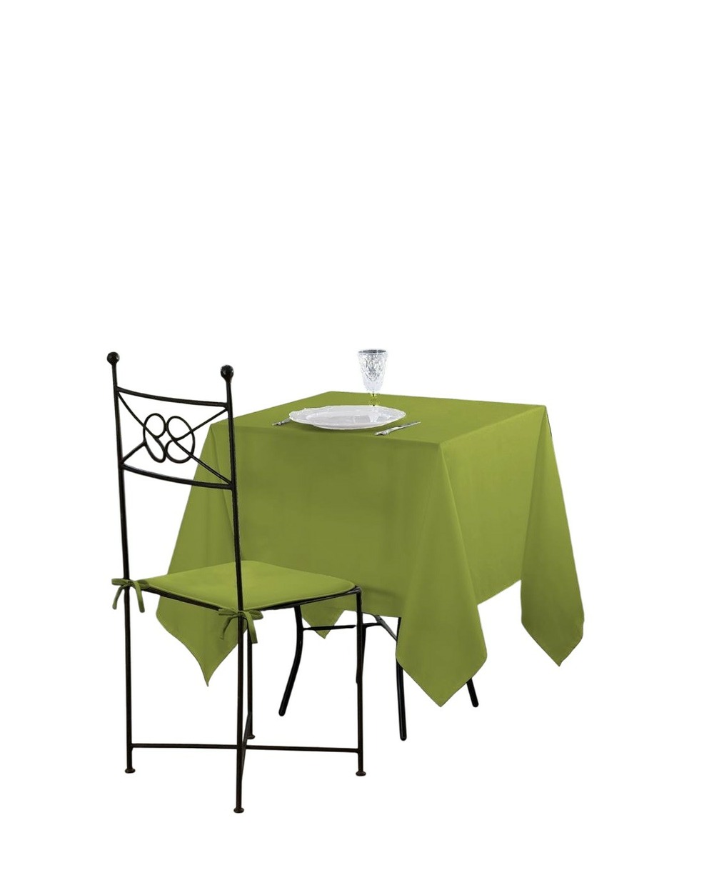 Nappe en polyester finition ourlet nels