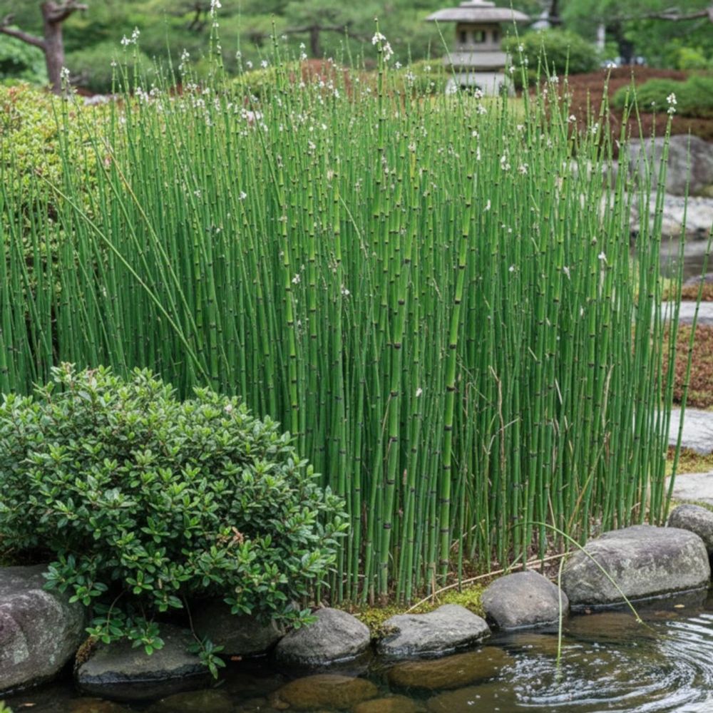 Prêle japonaise, equisetum lot de 3 godets