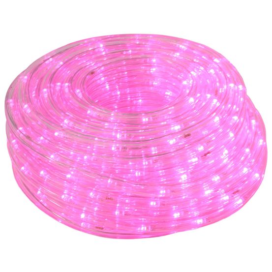 Cordon lumineux led de noël 2400 led rose et 100 m