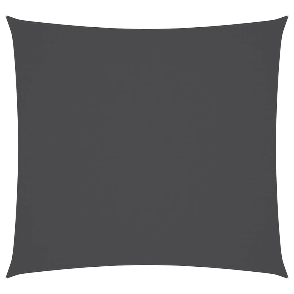 Parasol en tissu oxford carré 4,5x4,5 m anthracite