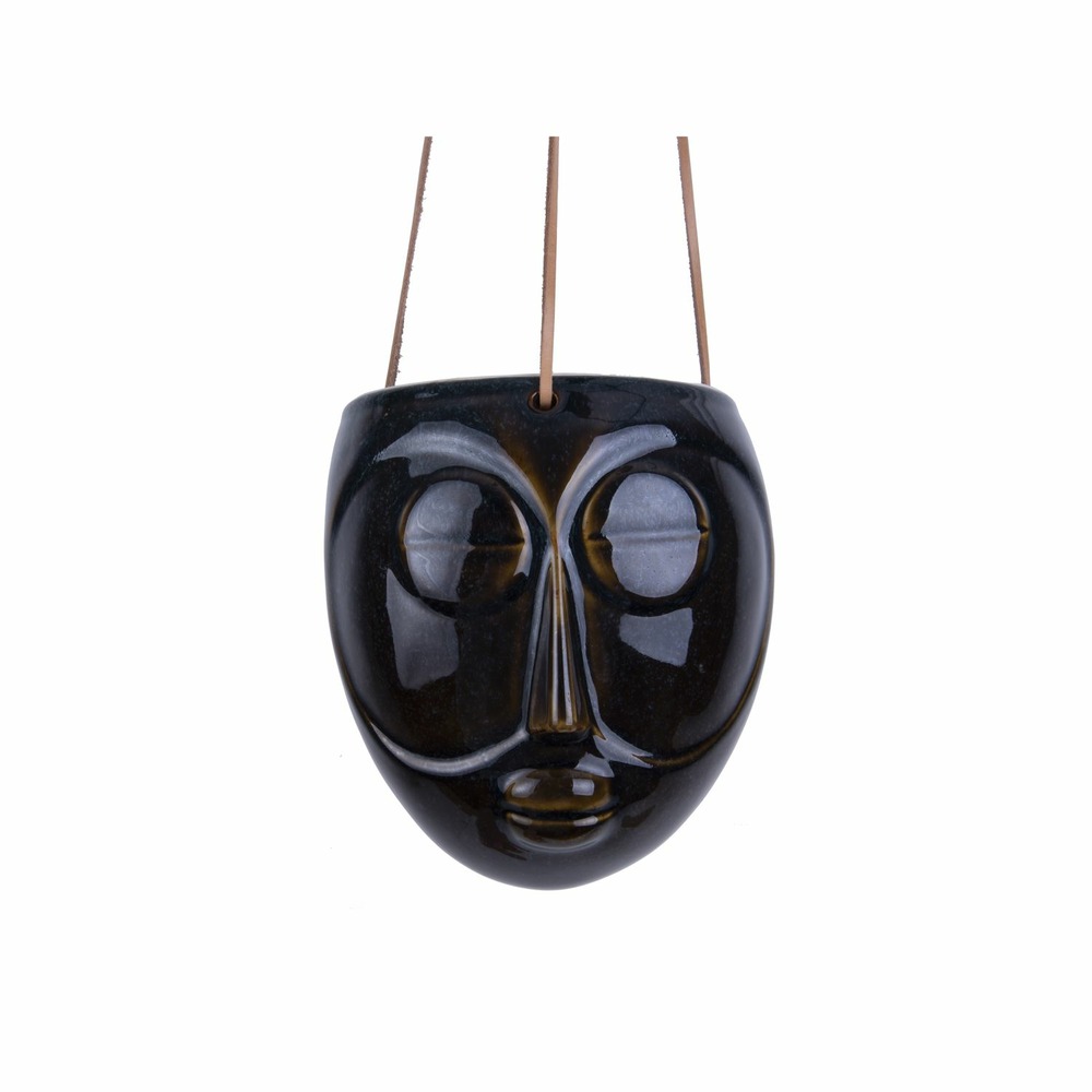 Cache-pot design suspendu mask