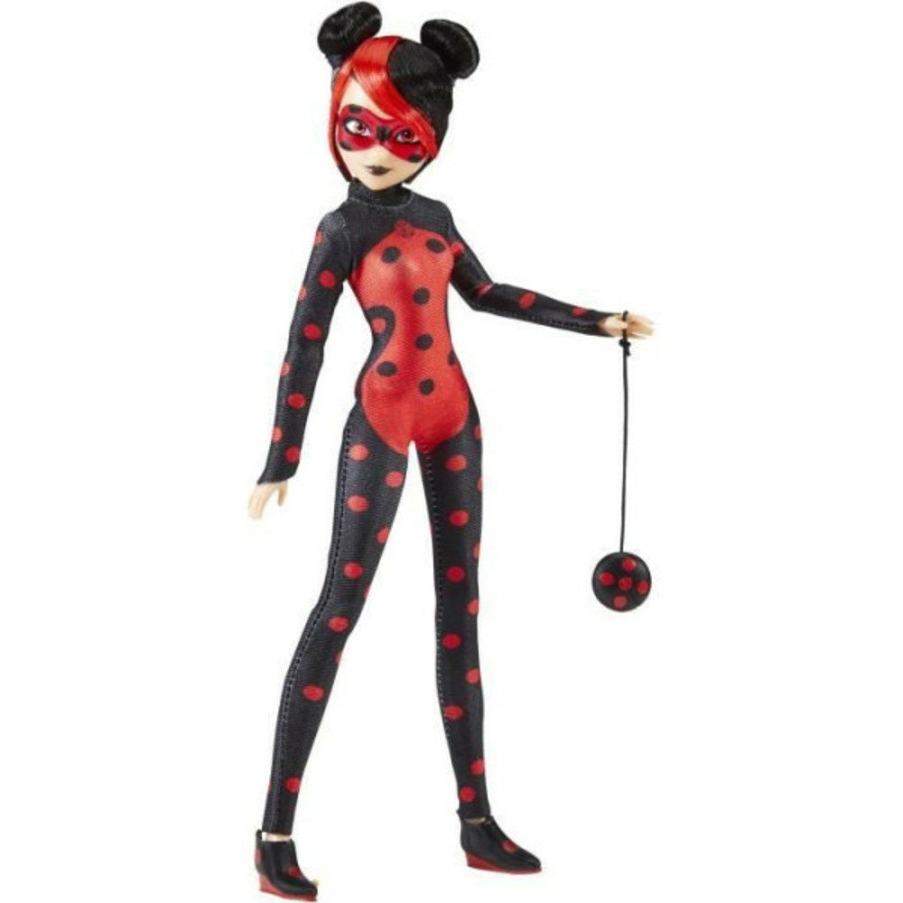 Poupée articulée - bandai - miraculous world paris - shadybug - 26 cm