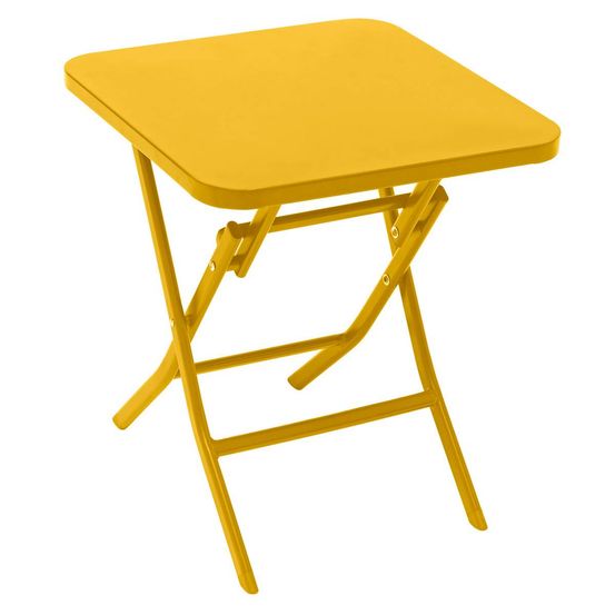 Table d'appoint de jardin carrée