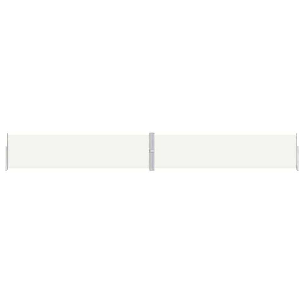 Auvent latéral rétractable crème 160x1200 cm