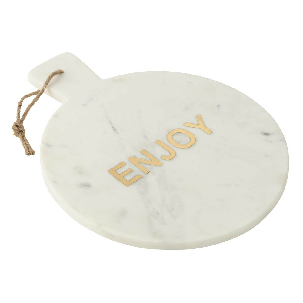 Planche de présentation en marbre enjoy 