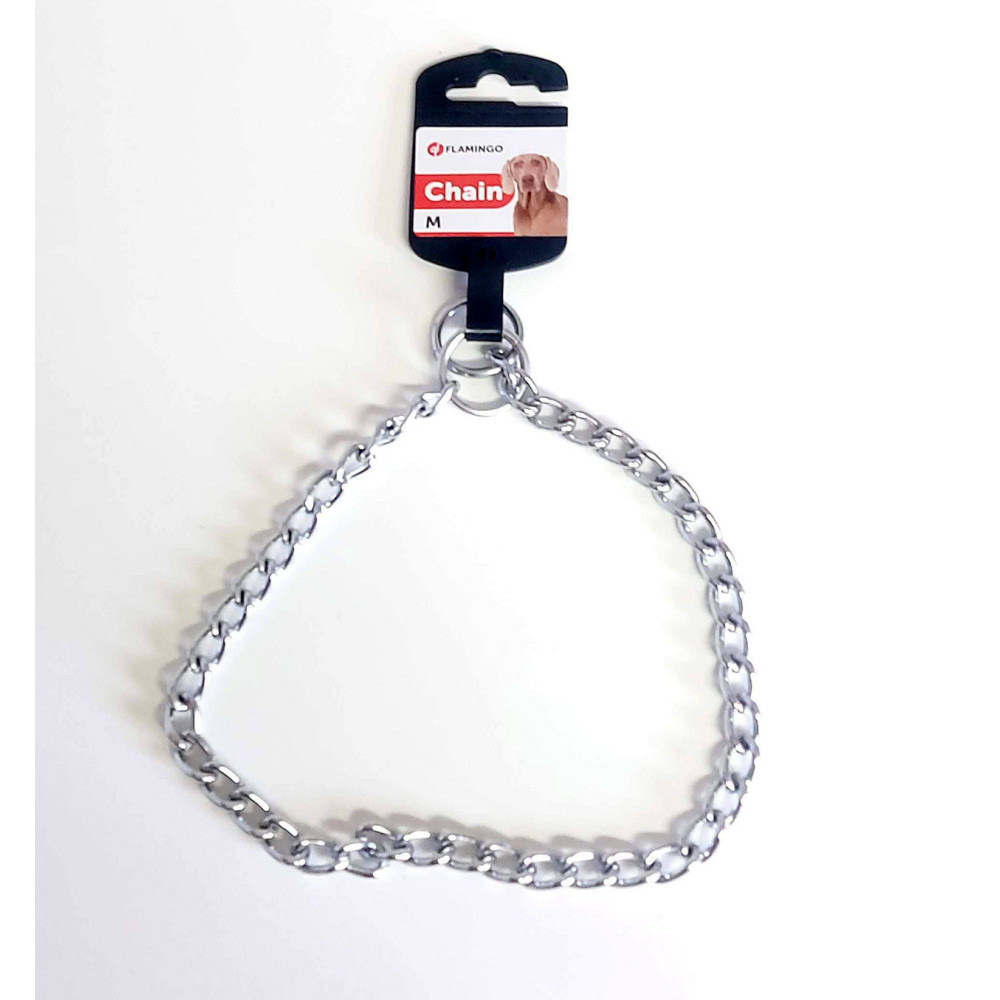 Collier chaîne taille s, 2,5 mm x 45 cm pour chien