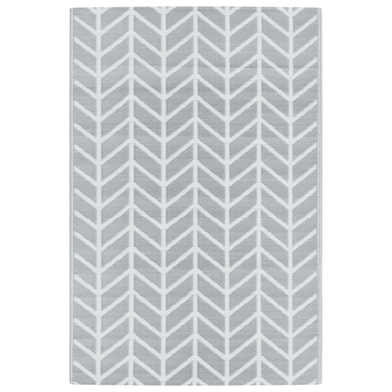Tapis d'extérieur arakil gris 120x180 cm pp