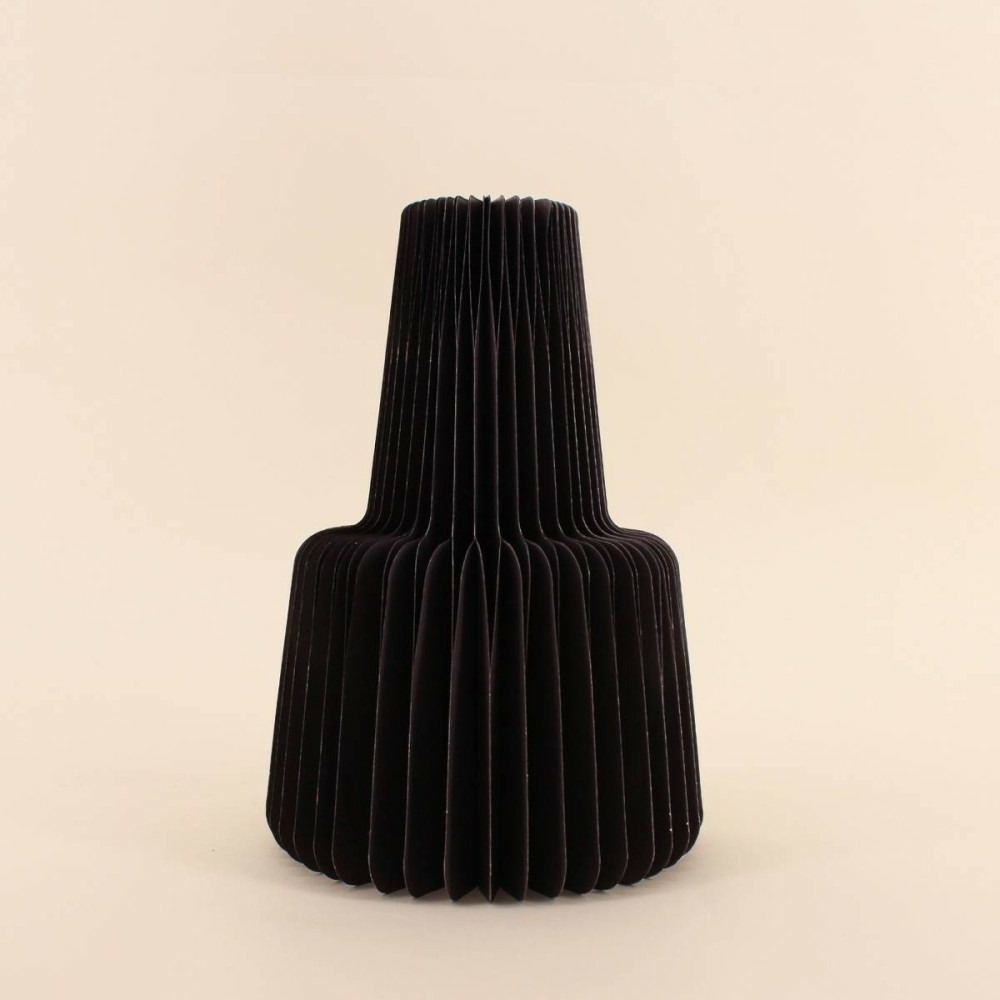Vase pliable en papier h28xd20cm