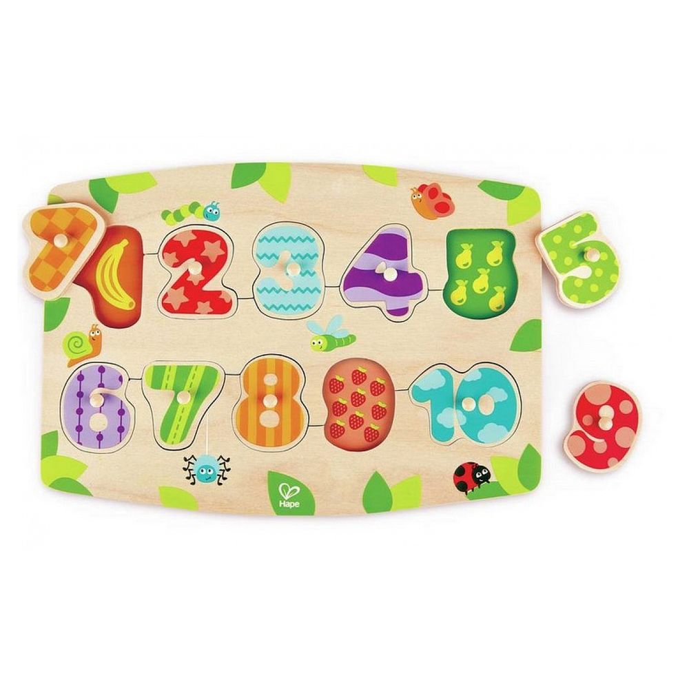 Puzzle a boutons chiffres