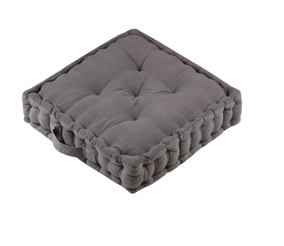 Coussin de sol en gaze de coton pop color