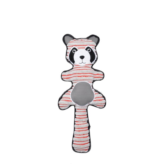 Peluche raton laveur chien