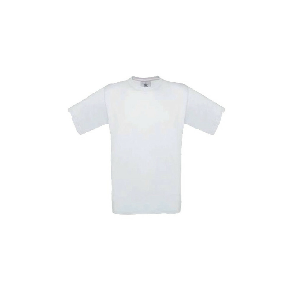 Tee shirt manches courtes exact 150 blanc txl sc221 blc t.xl